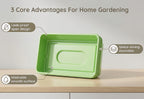 4-Pack Heavy Duty Seed Trays, 38.8cm × 24.5cm, No Drainage Holes