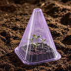 30-Pack Garden Cloches with 60 Stakes, Reusable Plant Protectors