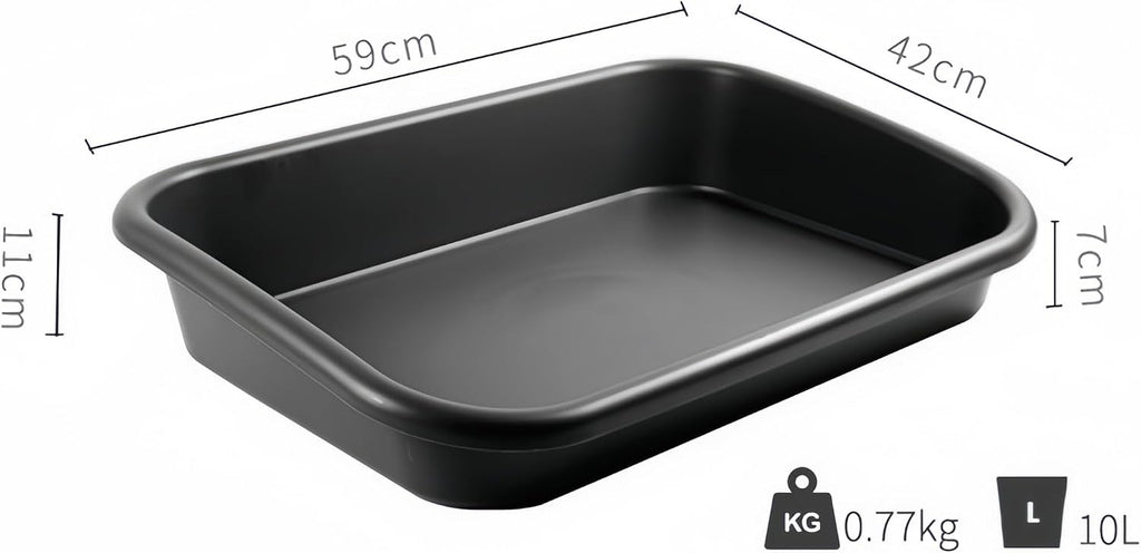 Heavy Duty Garden Potting Tray, Weatherproof, Multi-Purpose Grey (Large)
