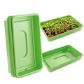 4-Pack Heavy Duty Seed Trays, 38.8cm × 24.5cm, No Drainage Holes