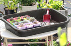 Heavy Duty Garden Potting Tray, Weatherproof, Multi-Purpose Grey (Large)